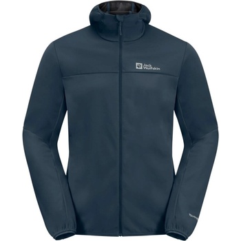 Image 1 of Jack Wolfskin Яке Jack Wolfskin Men's Feldberg Water Resistant Windproof Hooded Long Sleeve Softshell Jacket - Midnight Sky