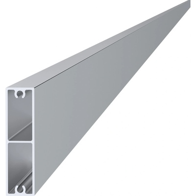 Al profil 60 x 16 x 6000 mm, bez povrchovej úpravy