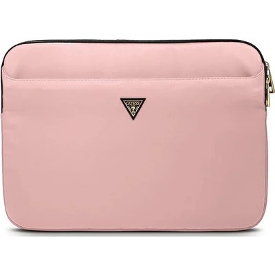 Guess Sleeve GUCS13NTMLLP 13" pink Nylon Triangle Logo
