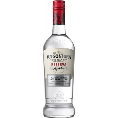 Angostura Reserva Premium White Rum 3y 37,5% 0,7 l (čistá fľaša)
