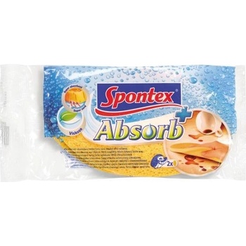 Spontex 97042042 Absorb+ viskózna huba 2 ks