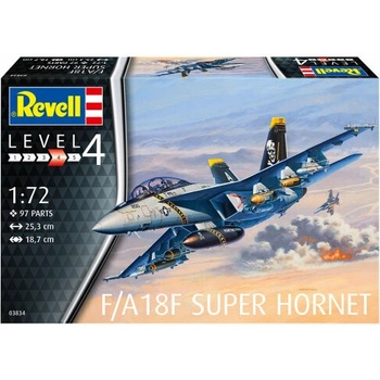Revell ModelSet letadlo 63834 F/A18F Super Hornet 1:72