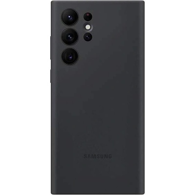 Samsung Silicone Cover EF-PS908TBEGWW - оригинален силиконов кейс за Samsung Galaxy S22 Ultra (тъмносив)