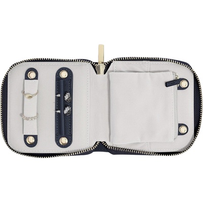 Stackers Пътна кутия за бижута с място за пръстени Stackers малка морскосиня (76143)