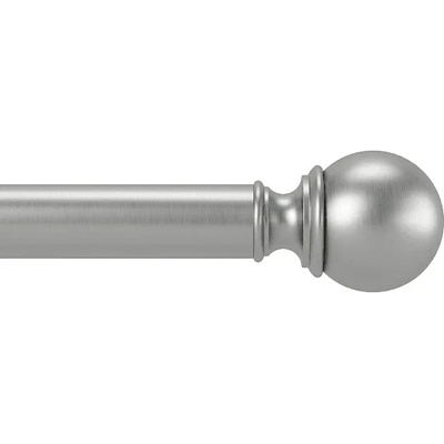 Umbra hk ltd (Канада) Телескопичен корниз за пердета и завеси umbra diverge никел - размер 91-183 см (umbra 1015313-411)