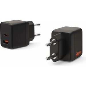 Urban Armor Gear Зарядно устройство за електрическата мрежа UAG SRGE USB+Type-C гнездо 30W, бързо зарядно устройство PD, ЧЕРНО 9B443511V4040 (9B443511V4040)