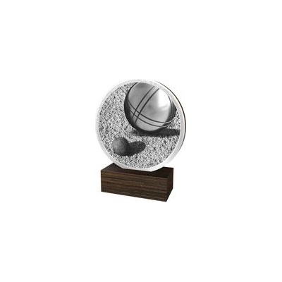 Poháry Bauer Dřevěná plaketa TFRW890 Petanque
