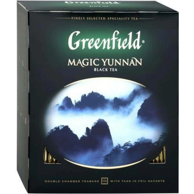 Greenfield Černý čaj Magic Yunnan 100 x 1,5 g