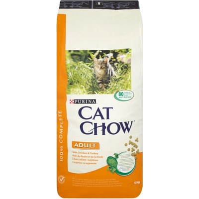 Purina Cat Chow Adult kura Turkey 15 kg