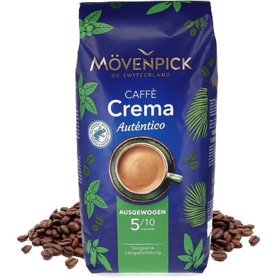 Mövenpick | Caffè Crema - Auténtico - 1 кг кафе на зърна