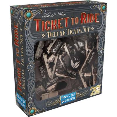 Days of Wonder Разширение за настолна игра Ticket to Ride: Deluxe Train Set - Black (DOWT2R20THDTSDIS-4)