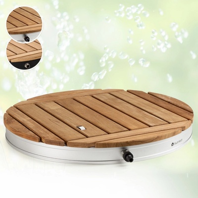 Blumfeldt Sumatra Teak Round, BES14-CoolBr-RD-SI