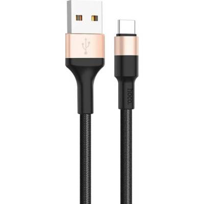 Hoco X26 USB A na Type-C 2A 1m černý zlatý