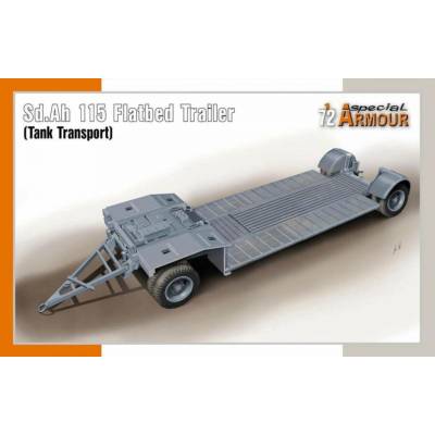 Special Hobby Sd.Ah 115 Flatbed Trailer Tank Transport 1:72