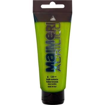 Maimeri Acrilico АКРИЛНА боя Yellow Greenish 120 75 ml 1 бр (M0916120)