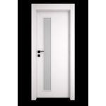 EUROSTILL Интериорна врата с каса EUROSTILL MILANO с остъкление Advanced PW 78x205 cm Бяло (DMPW20578W150/S)