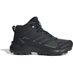 adidas Terrex Дамски туристически обувки adidas Terrex Women's Terrex Skychaser AX5 Mid GORE-TEX Walking boots - Carbon / Core Black / Semi Flash Aqua - размер 39 1/3 (EU) (119-1046-0116)