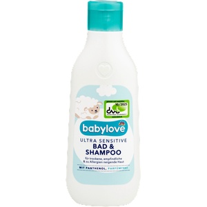 babylove Душ гел и шампоан за коса Ultra Sensitive, 250 ml (1318250)