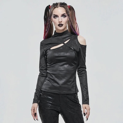 Devil fashion дамска тениска с дълъг ръкав devil fashion - tt18701