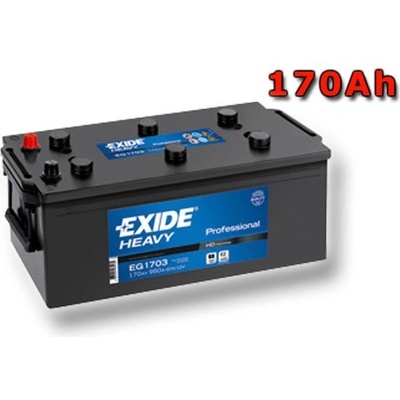 Exide Professional 12V 170Ah 950A EG1703