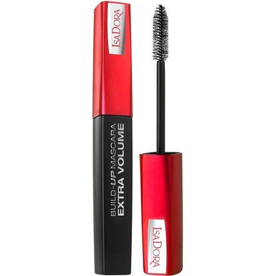 IsaDora Спирала за обем и дължина Build-up Extra Volume, 01 Super Black, 12 ml