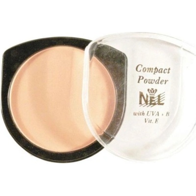 NEL KP4 Kompaktní pudr na mastnou a smíšenou pleť č. 4 nude 12 g