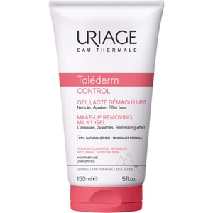 Uriage Toléderm Control Make-up Removing Milky Gel почистващ и премахващ грима гел 100ml