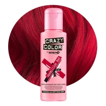 Crazy Color 40 farba na vlasy Vermillion Red 100 ml