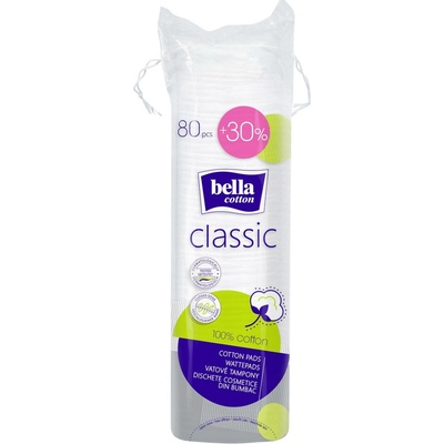 Bella Cotton Classic odličovací tampony 80 ks