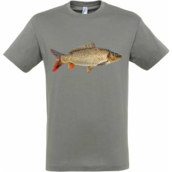 Kapor tričko rybárske sivé