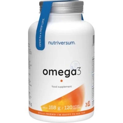 Nutriversum Omega 3 Fish Oil [120 Гел капсули]