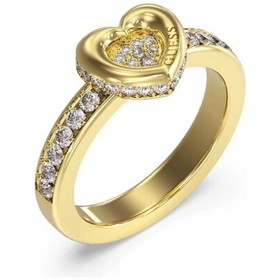 Prsteň GUESS L.O.V.E. Gold 5464JWYG54 JUBR05464JWYG54