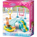 Sluban Конструктор Sluban Girl's Dream - Кучешка площадка, 90 части (M38-B0970E)