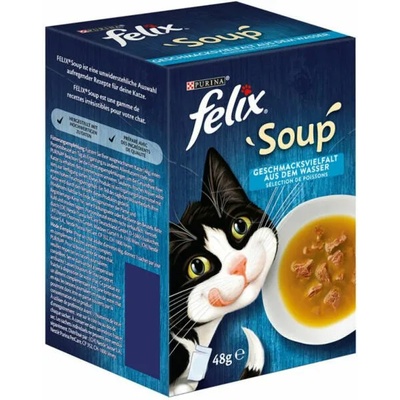 FELIX Soup fish Selection 6x48 g