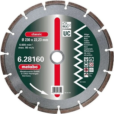 Metabo Diamantový kotúč rezný 125 x 22,2 mm 628157000