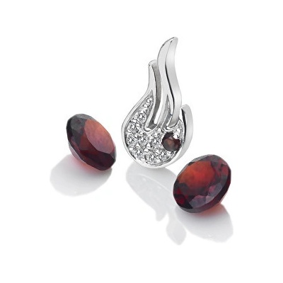 Hot Diamonds Prívesok Anais element oheň Granát AC101