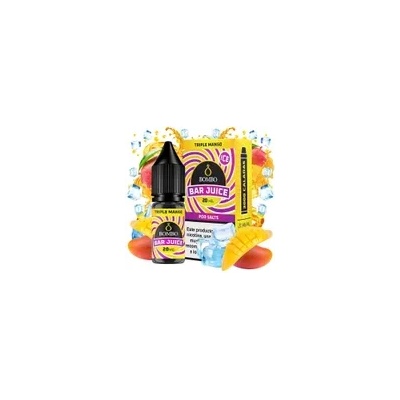 Bombo Bar Triple Mango Ice Nic Salts 10ml 20mg
