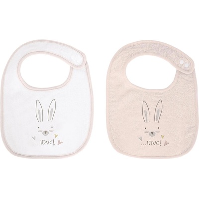 KikkaBoo Сет 2 бр. хавлиен лигавник тери Rabbits in Love (31104010040)