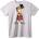 NOONEBRAND Хип Хоп Карикатурна Тениска - 4XL, White