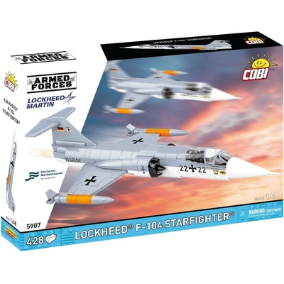 Cobi 5907 Armed Forces Lockheed F-104 Starfighter, 1:48, 428 k