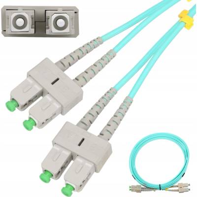 Extralink EX.1292 SC/APC-SC/APC patch Viac režimový OM3 Duplex 3mm 5m