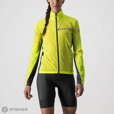 Castelli dámské Squadra Stretch electric lime/dark gray