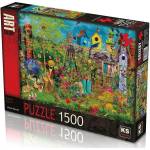 KS Games Авторски Пъзел от 1500 части - Лятна градина (85x60)