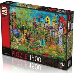 KS Games Авторски Пъзел от 1500 части - Лятна градина (85x60)