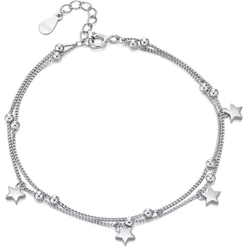 Silenti Jewelry Сребърна гривна "Звездоброй
