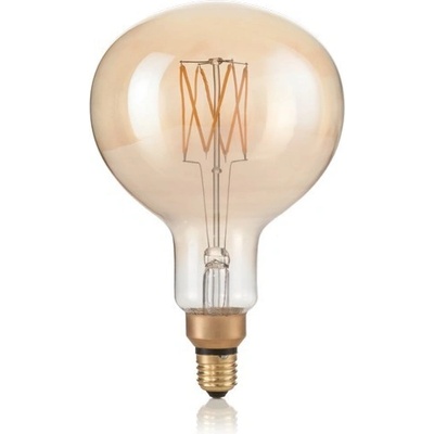 Ideal Lux 223940 LED žárovka Globe 1x4W E27 320lm 2200K stmívatelná, jantarová