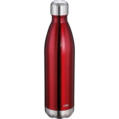Cilio Elegante Termoláhev 750 ml metalicky červená