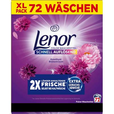 Lenor Color Amethyst prací prášek 3,6 kg 72 PD