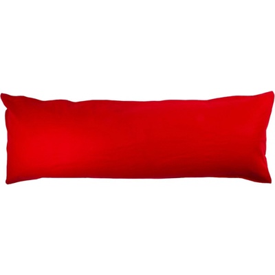 4home obliečka na Relaxačný vankúš Náhradný manžel červená 50x150