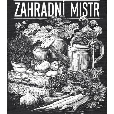 123TRIKO termoska Zahradní mistr, bílý tisk 500 ml